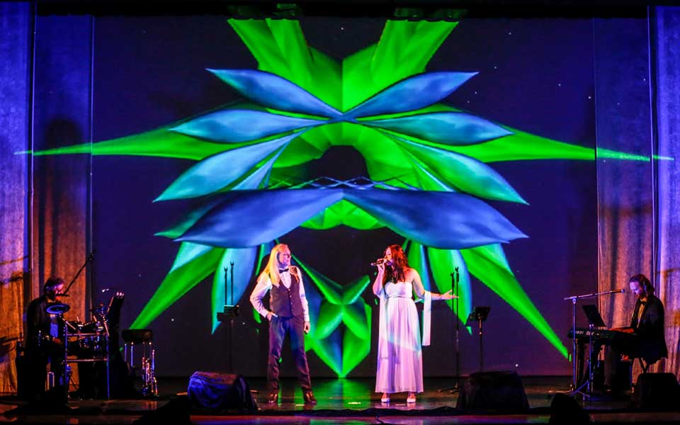 Sternlichtkonzerte Bühnenbild